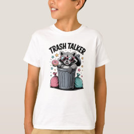 Camiseta Mapache Parlanchín Divertido
