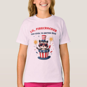 Camiseta Mapache Pequeño Petardo 4 de Julio