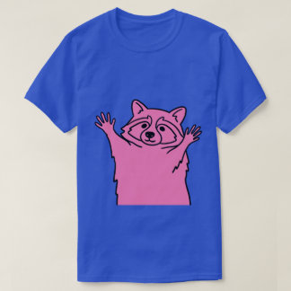 Camiseta mapache rico
