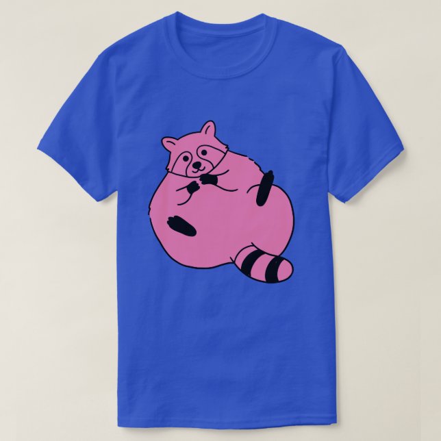 Camiseta mapache rico (Diseño del anverso)