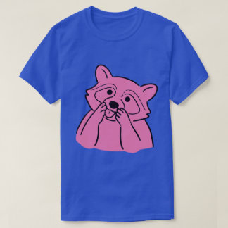 Camiseta mapache rico