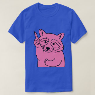 Camiseta mapache rico