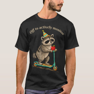 Camiseta Mapache se dispone a supervisar activamente la eva
