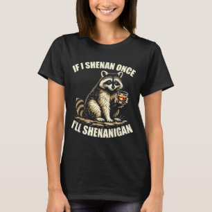 Camiseta Mapache Si Tramo Mal Tramaré Divertido Hombres Muj