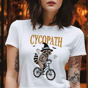 Camiseta Mapache Vintage Cycopath Halloween