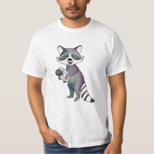 Camiseta Mapache y oveja