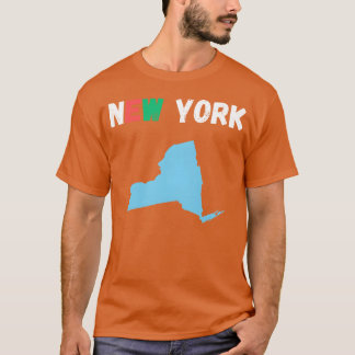 Camiseta Mapas amigos del diseño de Nueva York