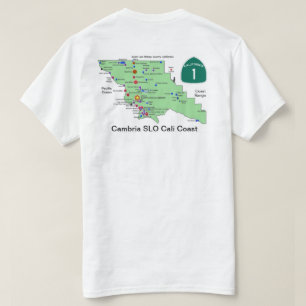 Camiseta Mapas de Cambria