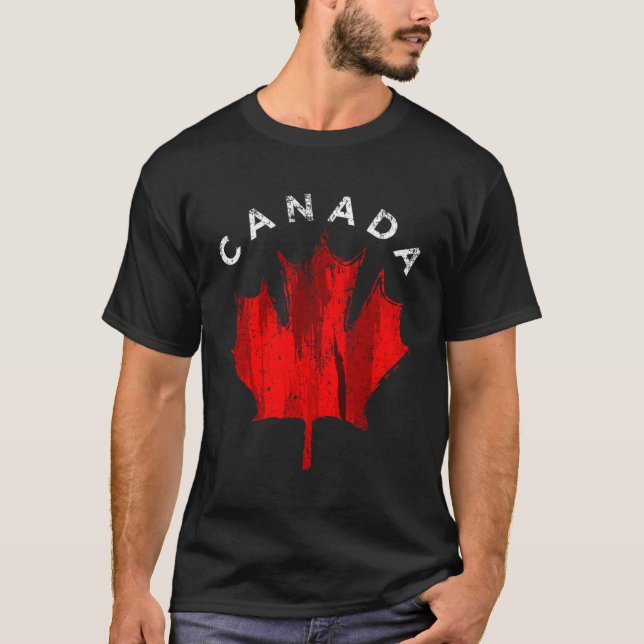 Camiseta Maple Leaf Canada (Anverso)