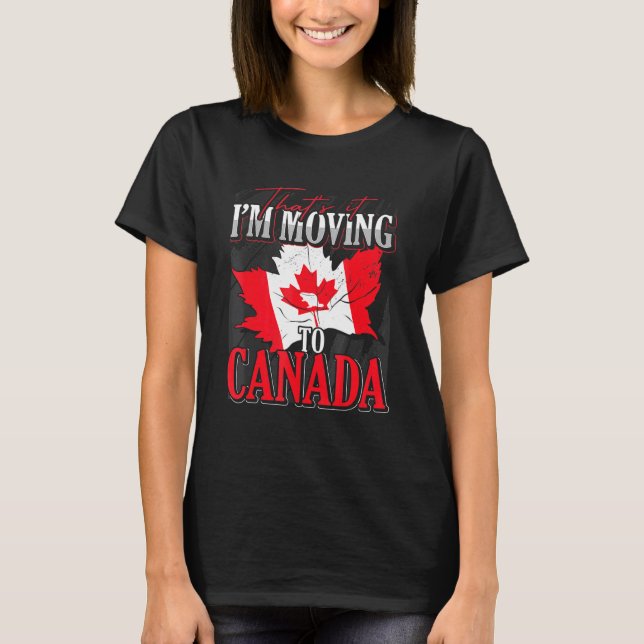 Camiseta Maple Leaf Canadá País Bandera canadiense Canadá (Anverso)