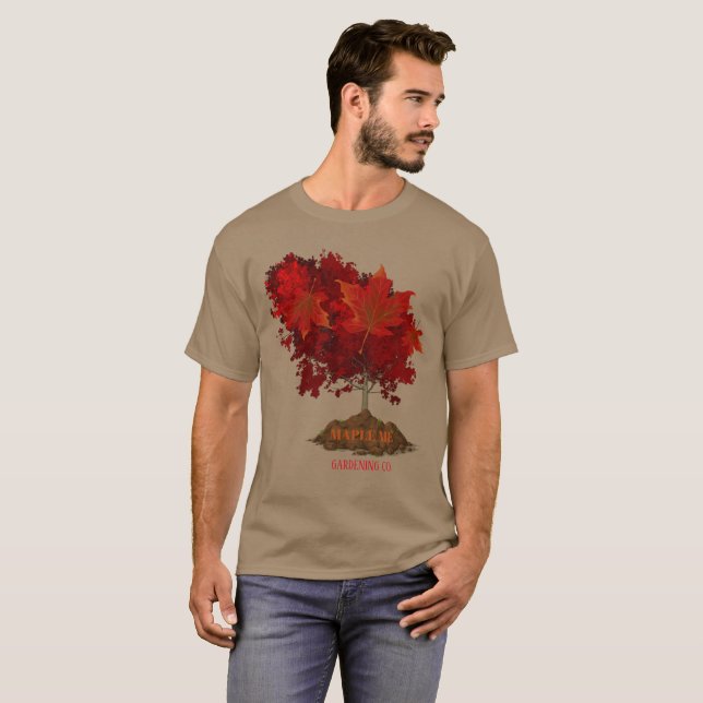 Camiseta Maple Me Gardening Tee  (Anverso completo)