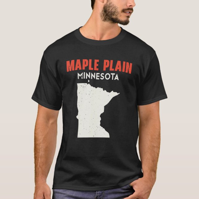 Camiseta Maple Plain Minnesota EE.UU. EE.UU. (Anverso)