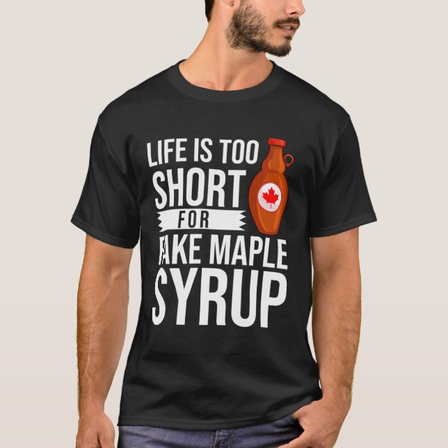 Camiseta Maple Syrup Maple Tree Tapping Canadá (Anverso)