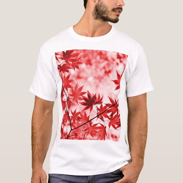 Camiseta Maple Trees Leaves Design-2997 (Anverso)
