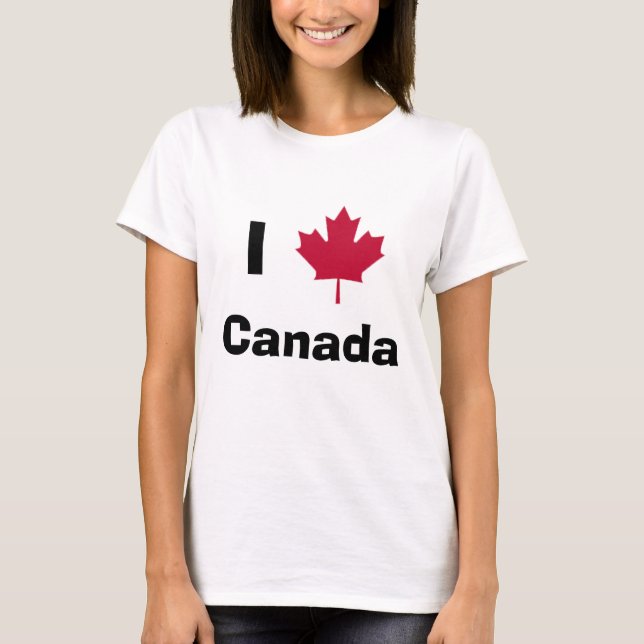 Camiseta mapleleaf, Canadá (Anverso)