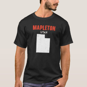 Camiseta Mapleton Utah Estados Unidos de América Viajes Uta