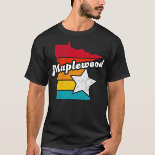 Camiseta Maplewood Minnesota Vintage Molestias 2