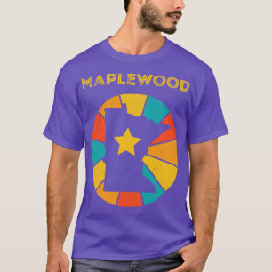 Camiseta Maplewood Minnesota Vintage Molestias de recuerdo