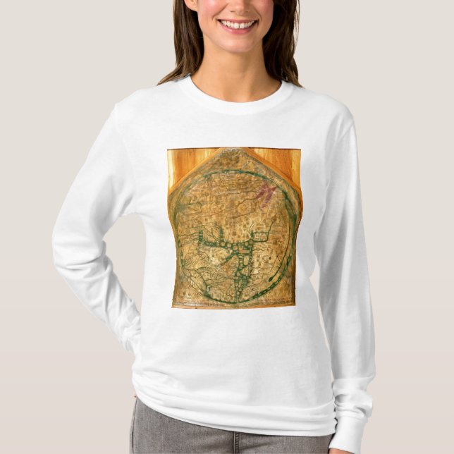 Camiseta Mappa Mundi, c.1290 (Anverso)
