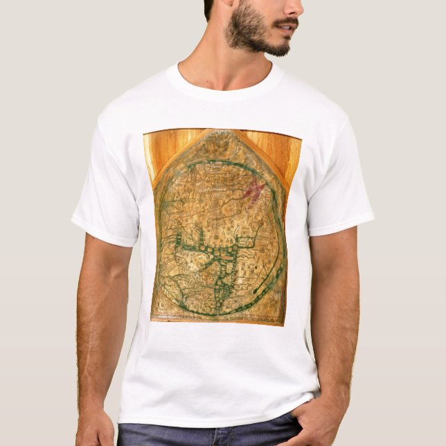 Camiseta Mappa Mundi, c.1290 (Anverso)