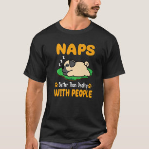 Camiseta Maquillaje Mejor Que Tratar Con La Gente Perro Cac