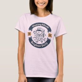Camiseta Maquillando Mentes más Brillantes Diario Profesor