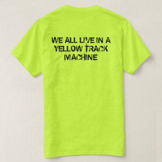 Camiseta Máquina amarilla de la pista de MTM