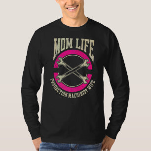 Camiseta Máquina Cnc Mamá Productora Maquinaria