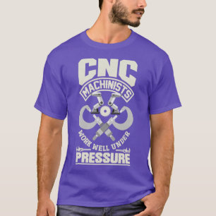 Camiseta Máquina Cnc Metalworker Machinist Machining Bajo P