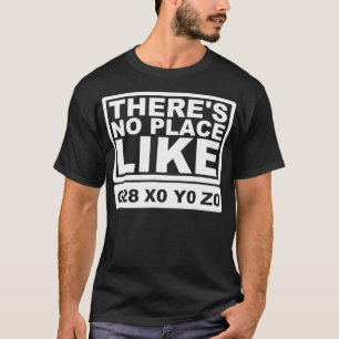 Camiseta Máquina CNC No Hay Lugar Como G28 X0 Y0 Z0