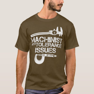 Camiseta Máquina con temas de toleranciaCamisa mecanicista