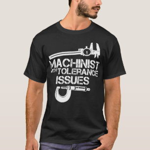 Camiseta Máquina con temas de toleranciaCamisa mecanicista