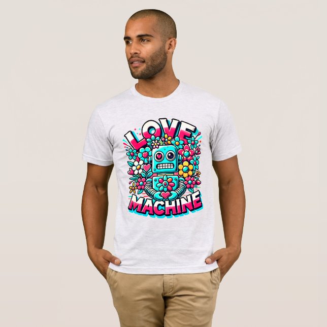 Camiseta Máquina de amor (Anverso completo)