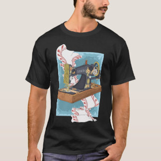 Camiseta Máquina de coser de antigüedades