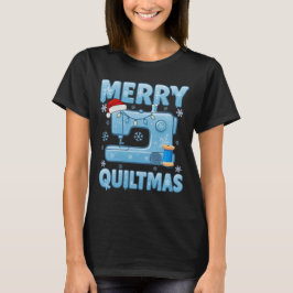 Camiseta Máquina de coser Merry Quiltmas 4