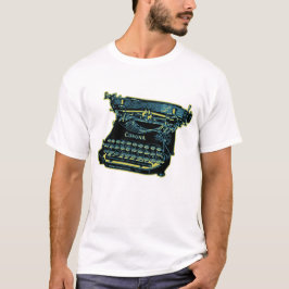 Camiseta Máquina de escribir de época