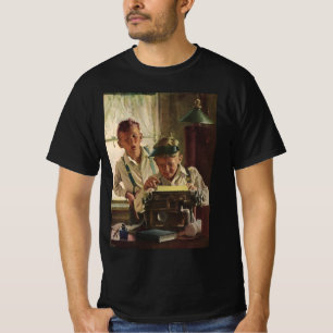 Camiseta Máquina de escribir de periodistas y escritores de