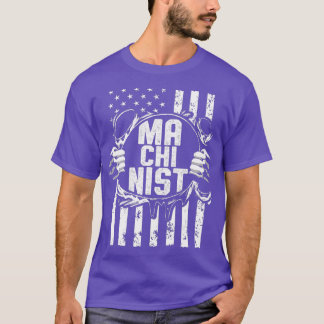Camiseta Máquina de funcionamiento de máquinas de informaci