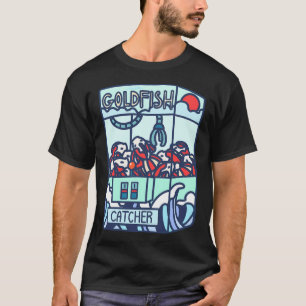 Camiseta Máquina de garra de carpa goldfish