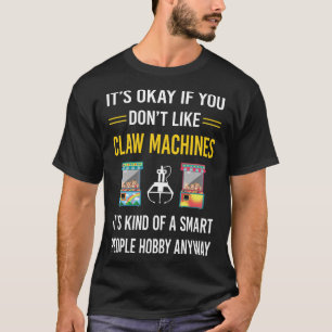 Camiseta Máquina de Garra para Gente Inteligente