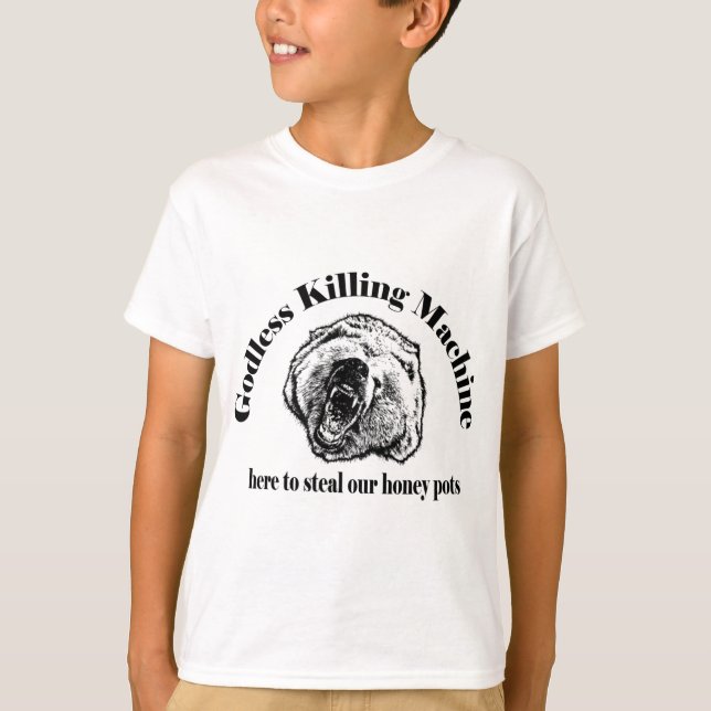 CAMISETA MÁQUINA DE MATANZA SIN ORO (Anverso)