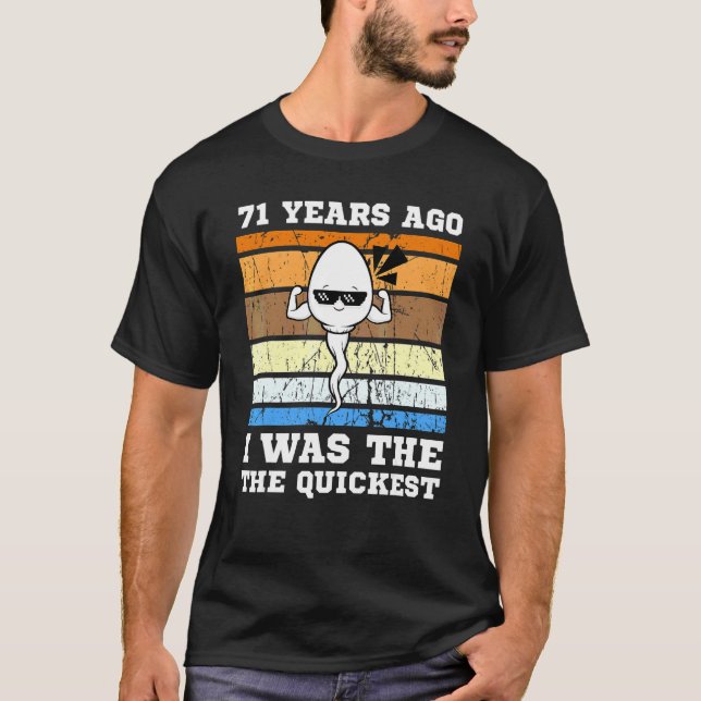 Camiseta Máquina De Natación Más Rápida Hace 71 Años (Anverso)
