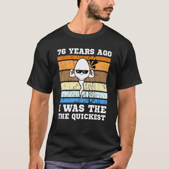 Camiseta Máquina De Natación Más Rápida Hace 76 Años (Anverso)