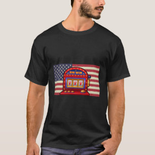 Camiseta Máquina de ranura de casino con problemas de bande