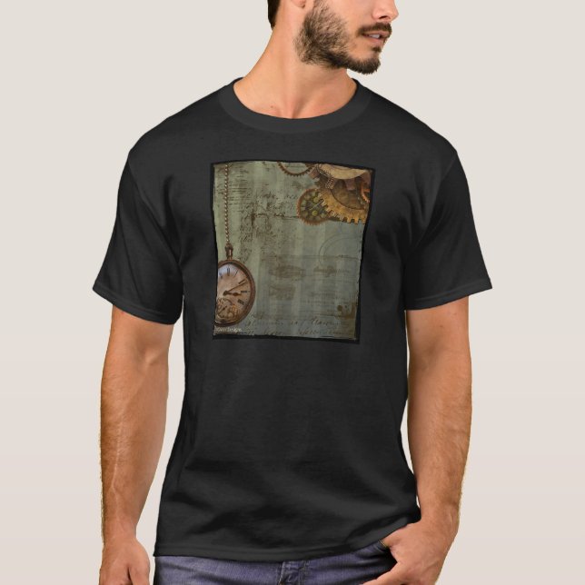 Camiseta Máquina de tiempo Steampunk (Anverso)