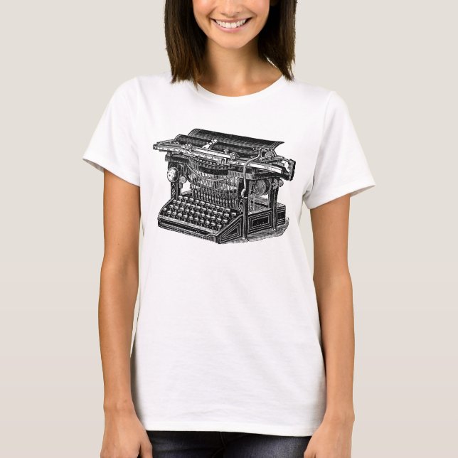 Camiseta Máquina de vinificación - Negro (Anverso)