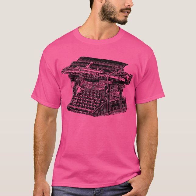 Camiseta Máquina de vinificación - Negro (Anverso)