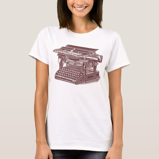 Camiseta Máquina de vintage (Anverso)