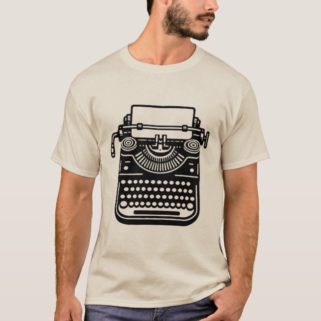Camiseta Máquina de vintage (Anverso)