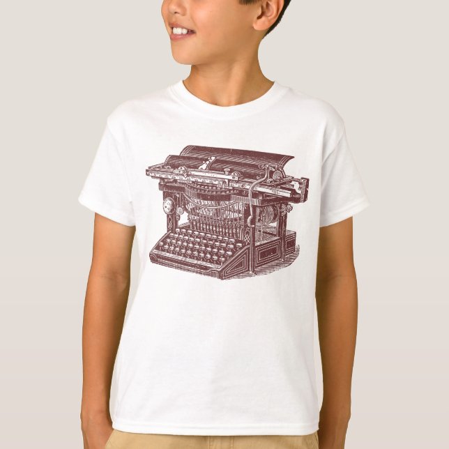 Camiseta Máquina de vintage (Anverso)